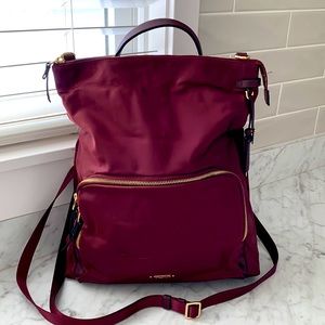 Unique Tumi bag - use as a handbag or backpack!